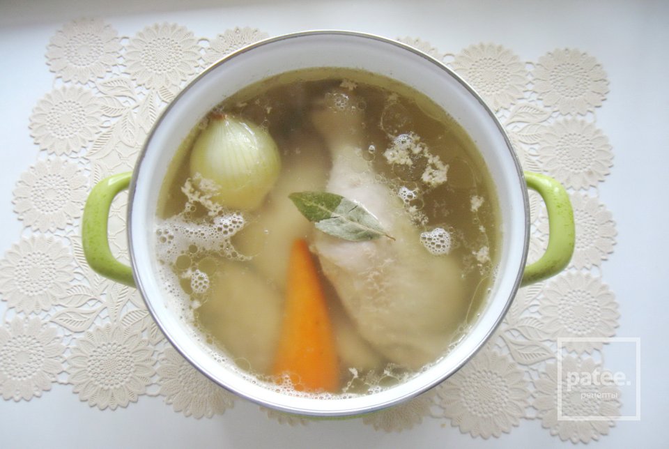 Холодец из курицы с желатином - Шаг 5