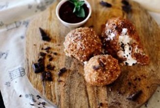 Жареное мороженное