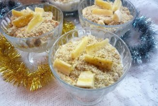 Десерт "Банановая шарлотка"