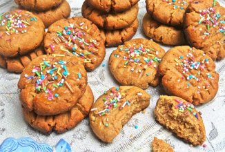 Печенье с медом и арахисовой пастой