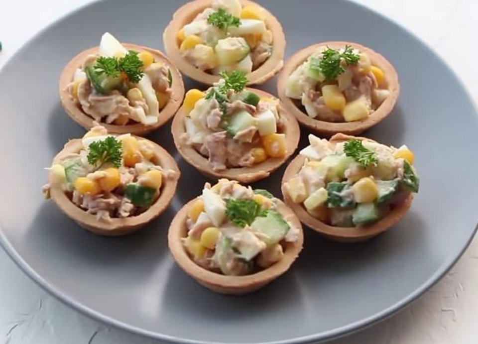 Тарталетки С Тунцом - Рецепт С Фотографиями - Patee. Рецепты