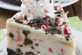 Мятно-шоколадный чизкейк