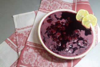 Холодный суп из вишни