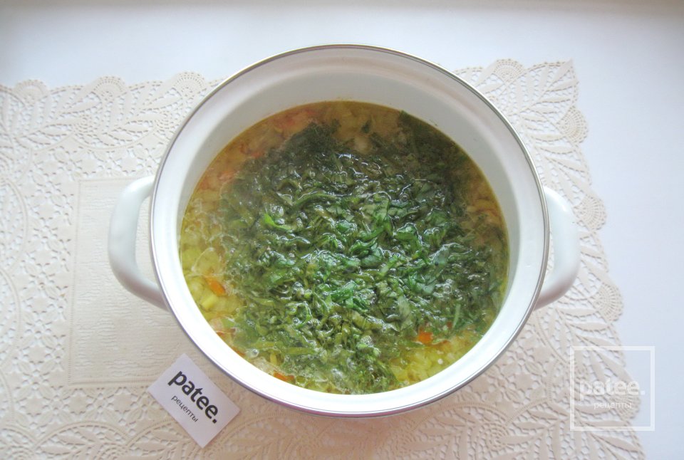 Суп из свежего щавеля - Шаг 8