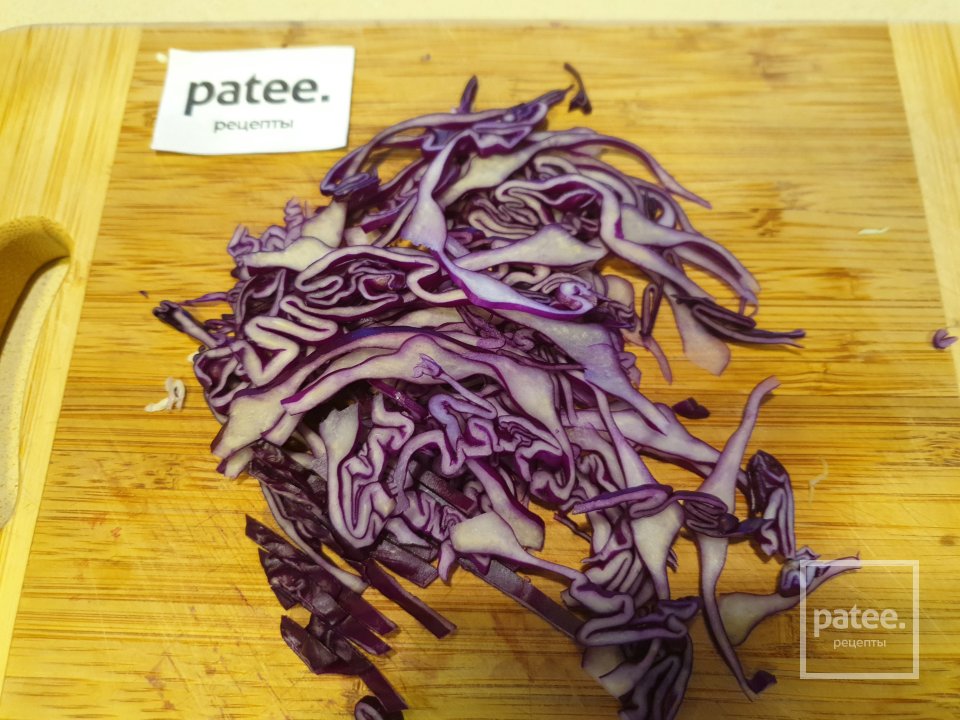 Овощной салат в азиатском стиле - Шаг 4