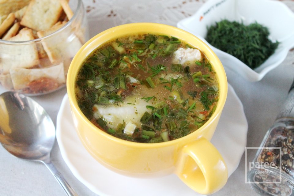 Легкий куриный суп с вермишелью и черемшой - Шаг 18