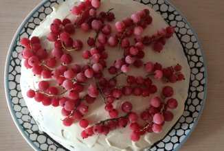 Базовый торт с шоколадным бисквитом