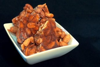 Козинаки из арахиса в микроволновке