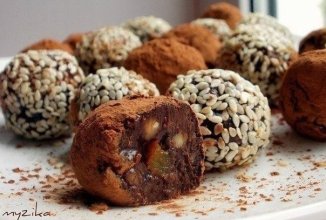 Домашние полезные конфеты