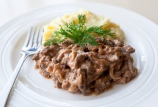 Бефстроганов из говядины