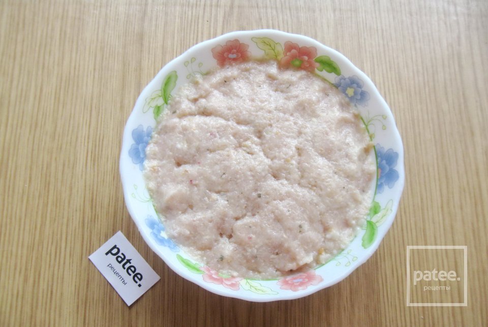 Куриные биточки с соусом - Шаг 5