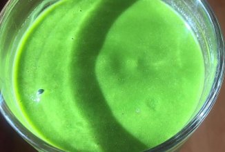 Зелёный смузи!)