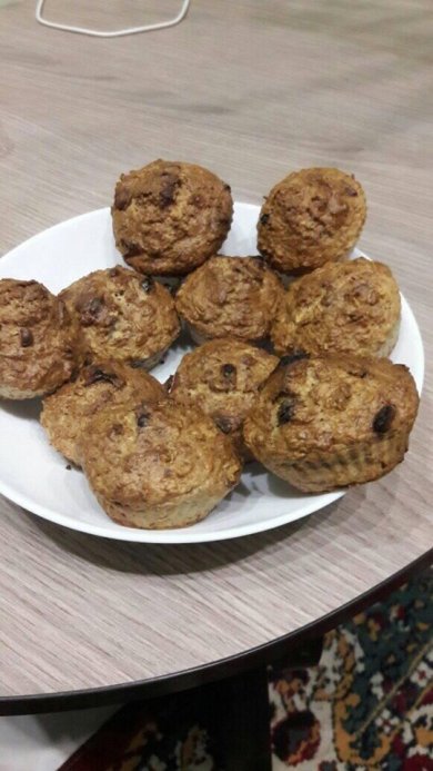 Вівсяні кекси - Шаг 1