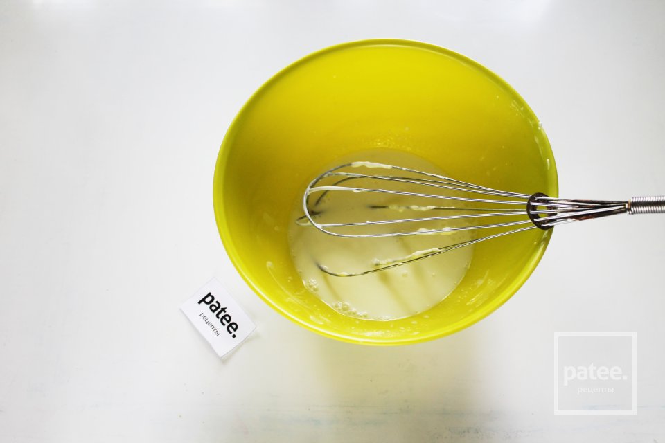 Блинчики ванильные на молоке и кефире - Шаг 2