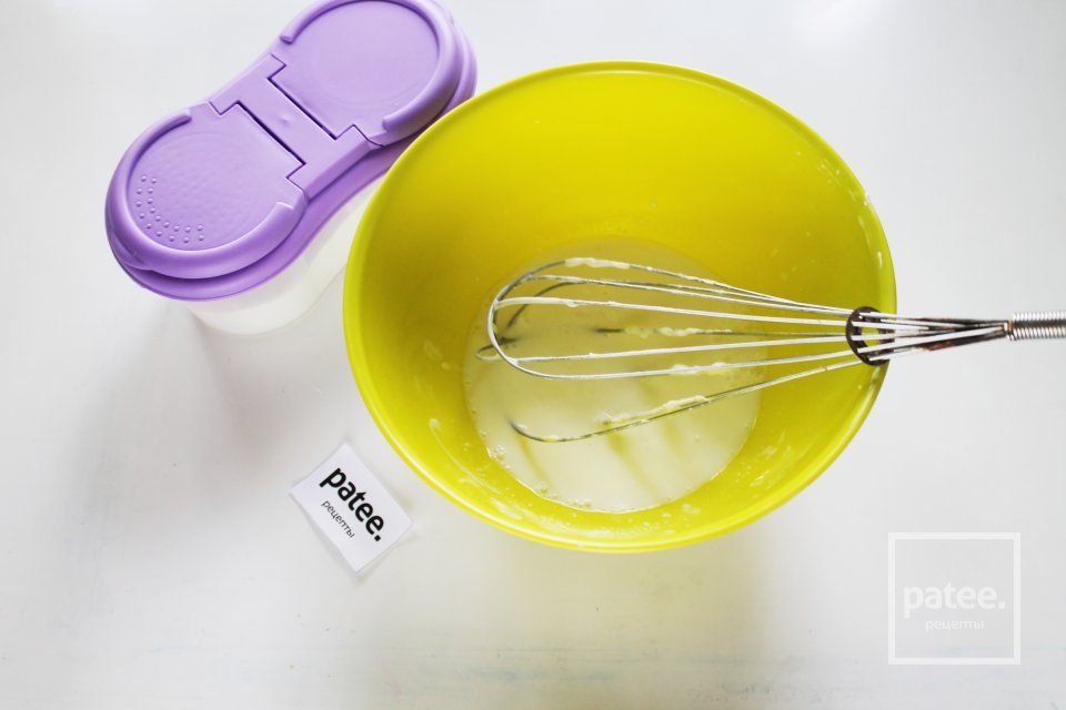 Блинчики ванильные на молоке и кефире - Шаг 3