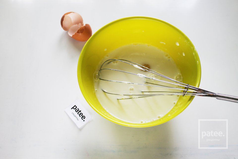 Блинчики ванильные на молоке и кефире - Шаг 6