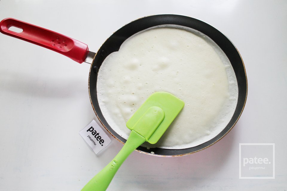 Блинчики ванильные на молоке и кефире - Шаг 11