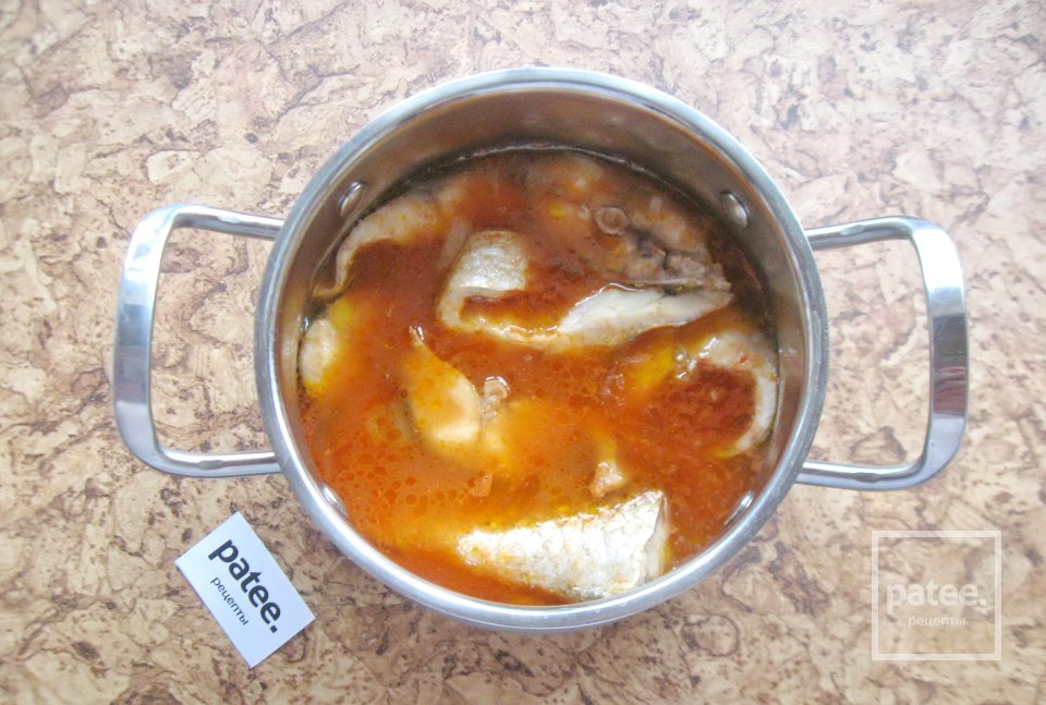 Пеленгас в томатном соусе - Шаг 9