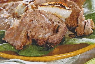 Баранина с сыром сулугуни