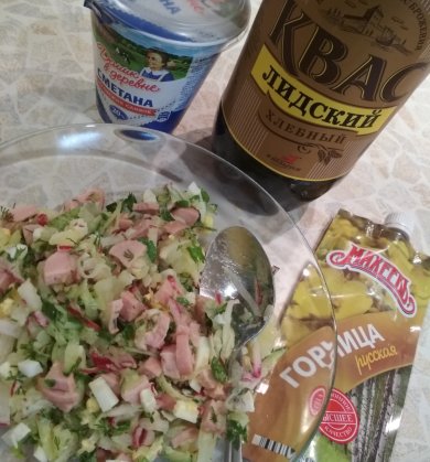 Окрошка - Шаг 6