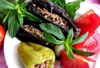 Фаршированные баклажаны
