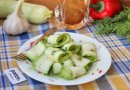 Маринованные кабачки быстрого приготовления