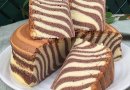 Пирог "Зебра"