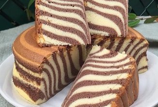 Пирог "Зебра"