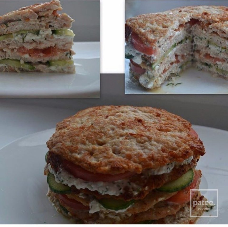 Куриный бургер - Шаг 1