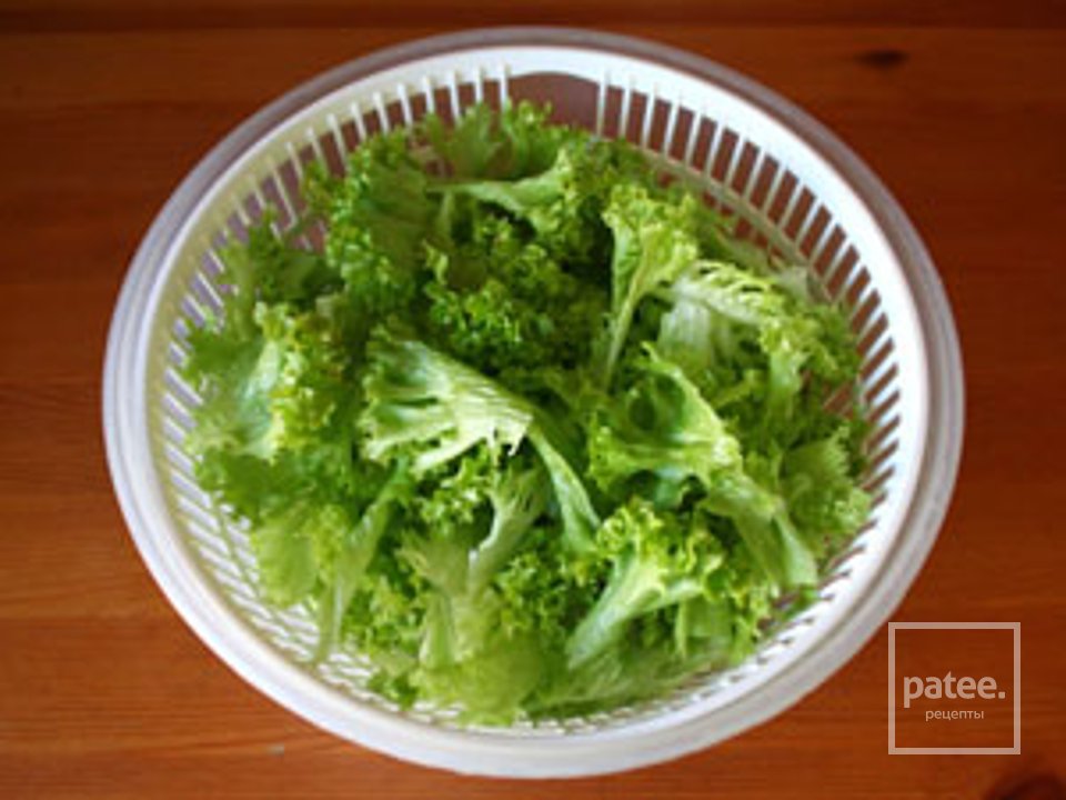 Салат з яйцем-пашот - Шаг 3