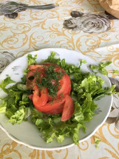 Дачный салат