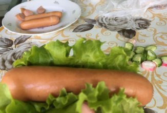 Дачно-диетический хот-дог