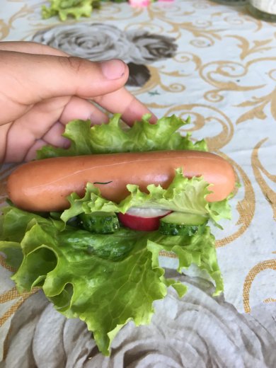 Дачно-диетический хот-дог - Шаг 5