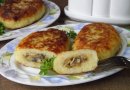 Картофельные зразы с грибами