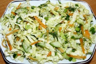 Салат из пекинской капусты
