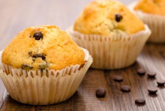 Маффины с кусочками шоколада