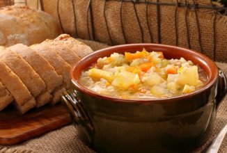 Суп с патиссонами