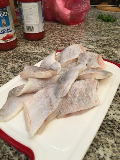 Томатный океан (уха) - Шаг 2