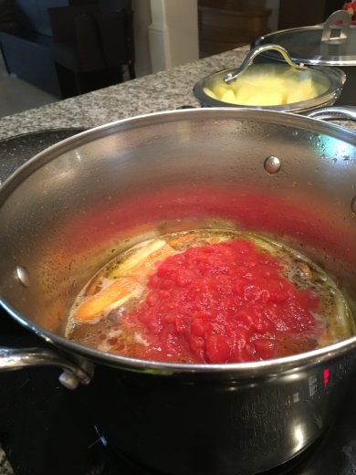 Томатный океан (уха) - Шаг 8