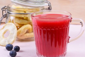 Фитнес кисель из свеклы с овсяными хлопьями