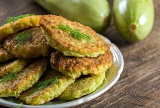 Кабачковые оладьи