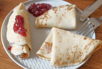 Кефирные блины