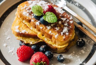 Легкие французские гренки