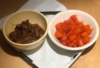 Мясо и морковь по-азиатски 🍱