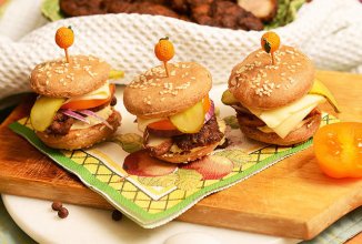 Мини-бургеры на один укус