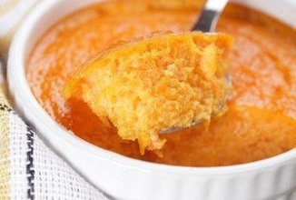 Сладкое морковное суфле