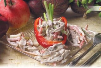 Салат по-строгановски