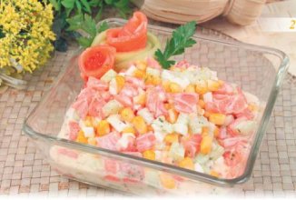 Салат из семги