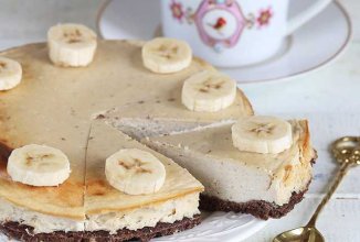 Банановый чизкейк