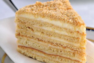 Торт "Медовик" за 15 минут